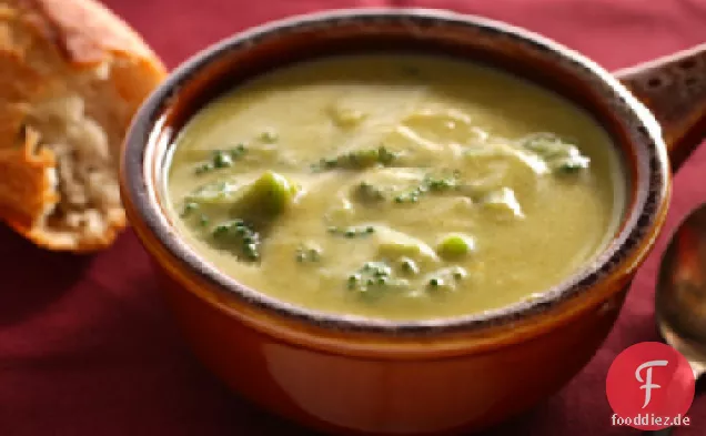 Brokkoli und Cheddar Suppe Rezept