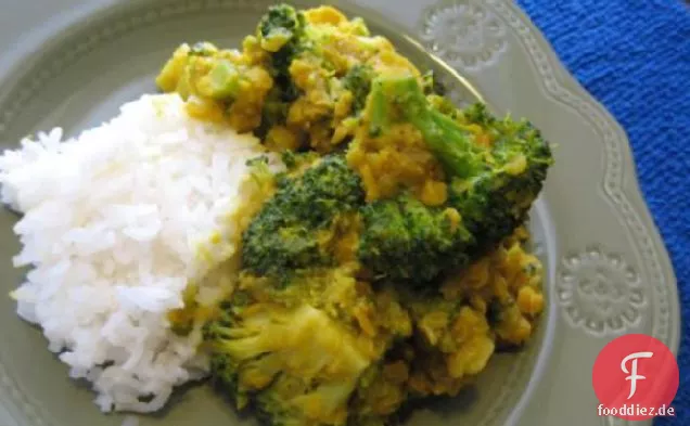 Brokkoli-Curry-Dal