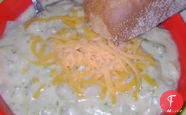 Slow Cooker Kartoffel-Brokkoli-Suppe
