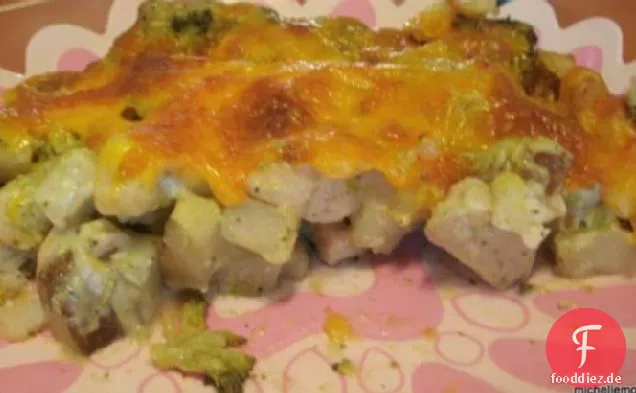 Brokkoli Huhn Backen