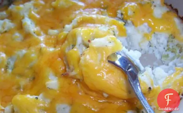 Kartoffelpüree-Brokkoli-Auflauf