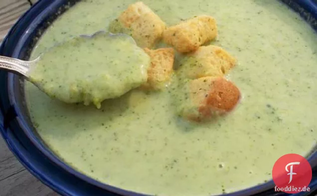 Currycreme von Brokkolisuppe