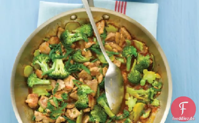 Brokkoli und Schweinefleisch Stir-Fry