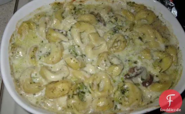 Kidneybohnen, Brokkoli und Specksalat