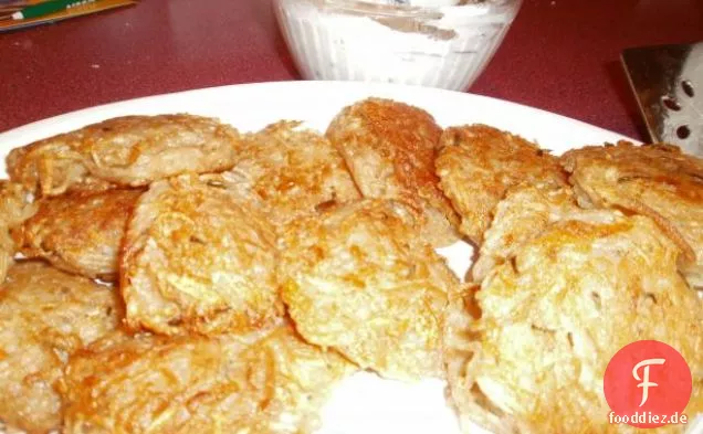 Knusprige Kartoffelpuffer