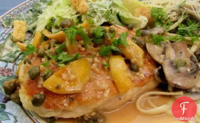 Sehr einfach Huhn Piccata