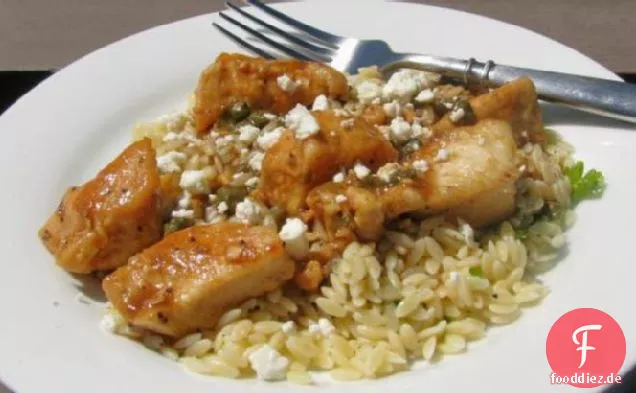 Huhn Messina Mit Orzo