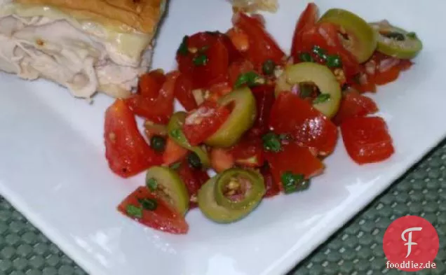 Sarasotas frischer Tomaten-Oliven-Genuss
