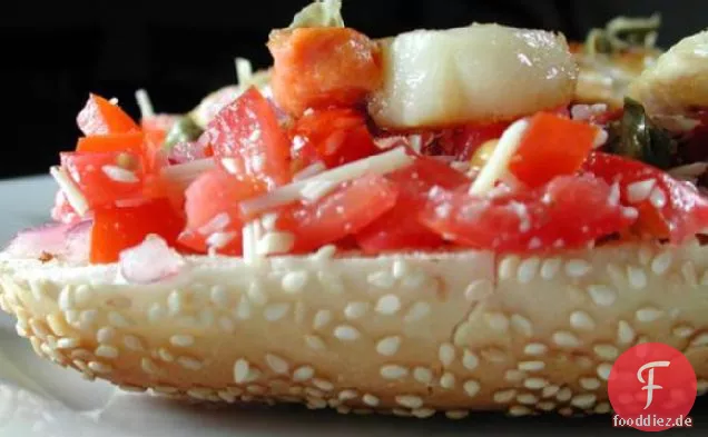 Jakobsmuschel-Bruschetta