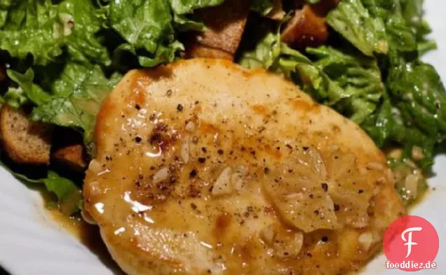Teresas Kalbfleisch- oder-Hühnchen-Piccata