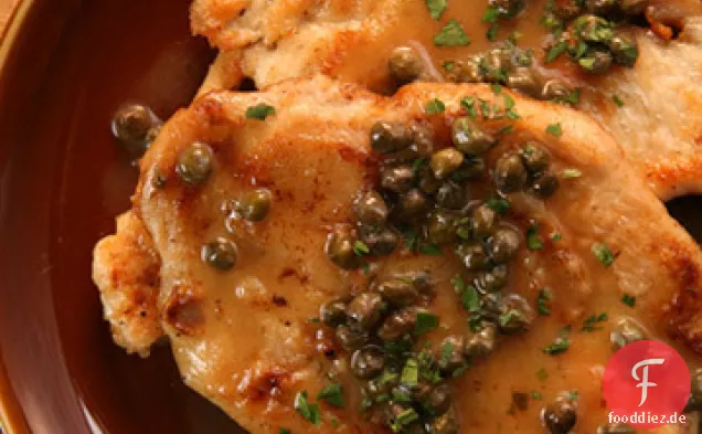 Huhn Scaloppine mit Piccata-Sauce