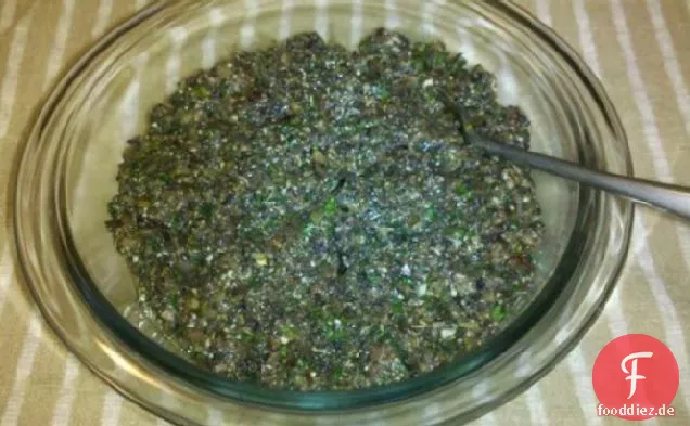 Kalamata und Feigen-Tapenade