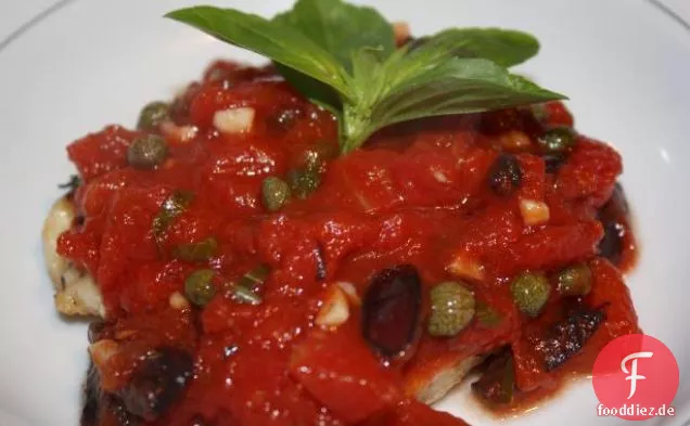 Einfache Puttanesca Sauce