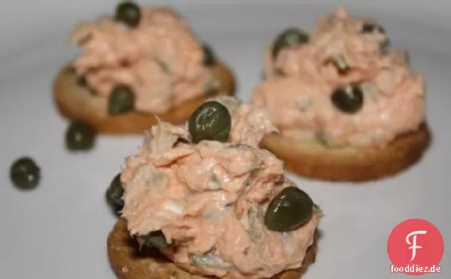 Geräucherte Fischpastete