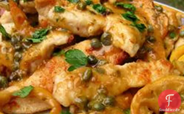 Zitrone Huhn Piccata