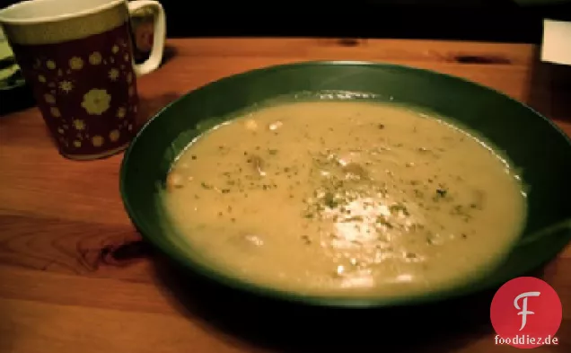 Blumenkohlsuppe mit Schweizer Füllung