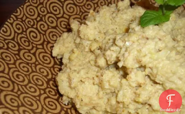 Blumenkohl & - Curry-Püree