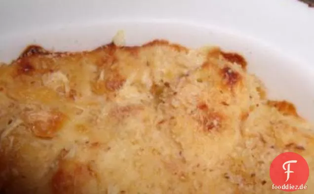 Makkaroni und Blumenkohl überbacken