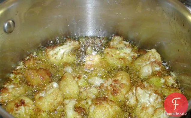 Fettarme samtige Blumenkohlsuppe (Koscher-Milchprodukte)