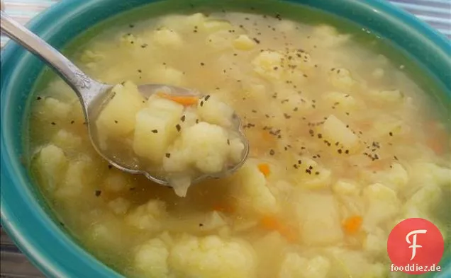 Blumenkohlsuppe