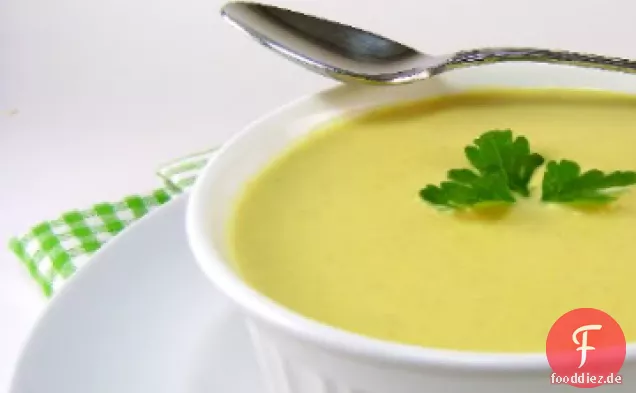 Curry Blumenkohl Apfelsuppe