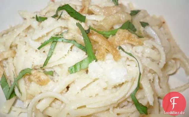 Wurst-Blumenkohl-Spaghetti