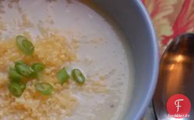 Einfache Blumenkohlsuppe