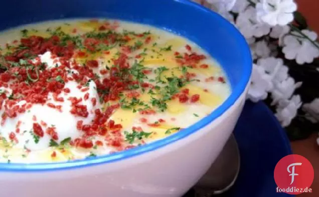Gebackene Kartoffelsuppe