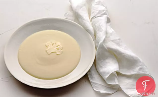 Vichyssoise mit Blumenkohl und Buttermilch