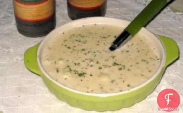 Adams Lieblings cremig-käsige Blumenkohlsuppe