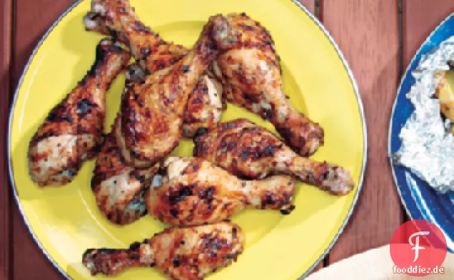Gegrillte Zitrone-Oregano Chicken Drumsticks