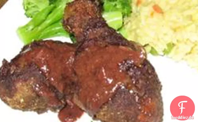 Exotische Granatapfel Huhn