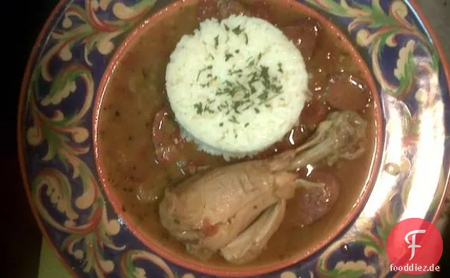 Karamell Huhn