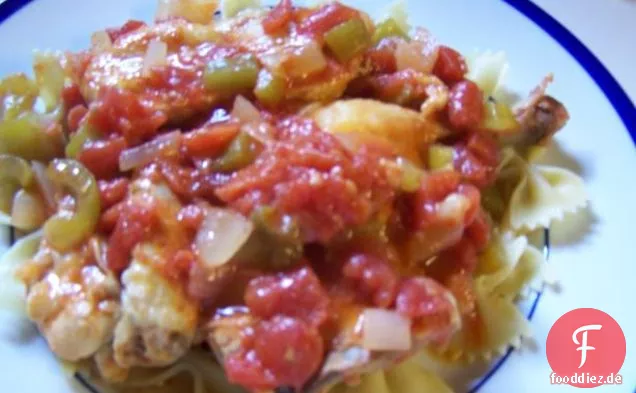Chicken Cacciatore mit marokkanischem Touch