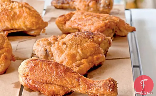 Pan-gebratenes Huhn