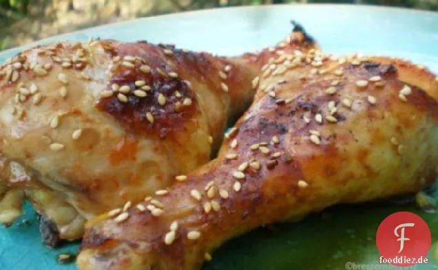 Sticky Chicken Drumsticks