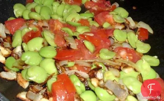 fabelhafte fava Bohnen