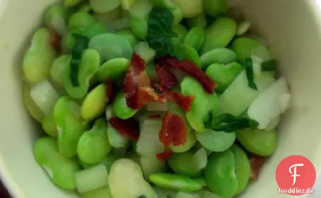 Fava Bohnen Mit Koriander