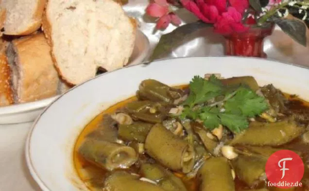 Algerische Saubohnen & Knoblauch ( Fèves En Sauce )