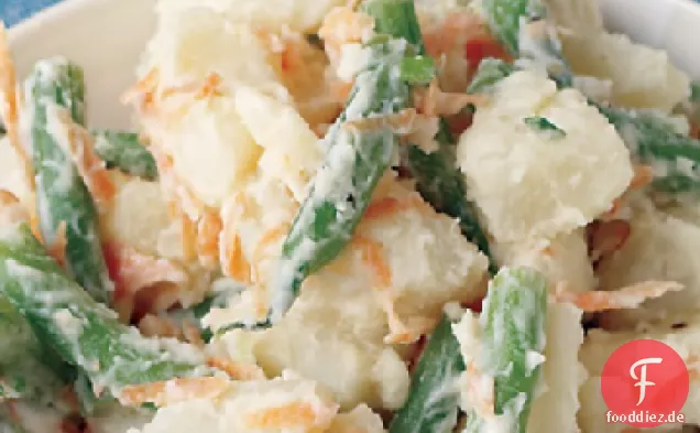 Warmer Kartoffel-Gemüse-Salat