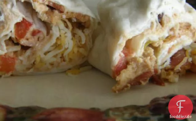 Speck und Grüne Chile Roll-Ups