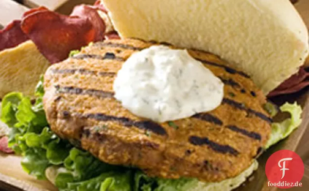Thailändische Hühnchen-Burger