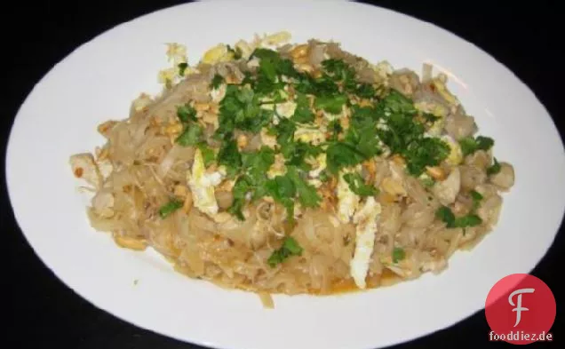 Bangkok Stil Huhn Pad Thai