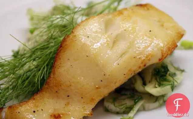 Die geheime Zutat (Pastis): Pastis-glasierter Fisch mit Fenchel