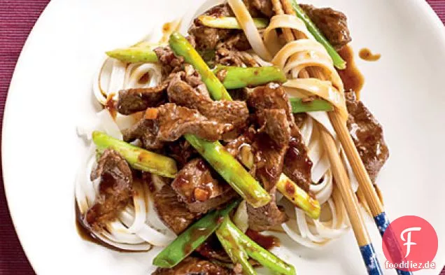 Mongolisches Rindfleisch
