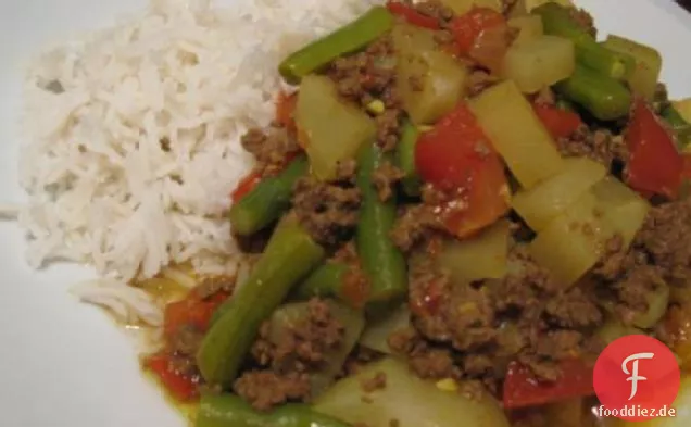 Pakistanische Kima (Hamburger Curry)