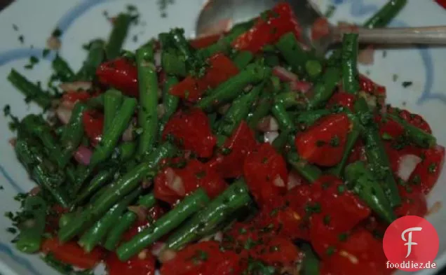 Mikes frischer grüner Bohnensalat