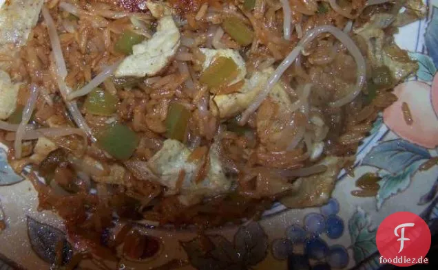 Grüne Bohnen im kreolischen vegetarischen Stil
