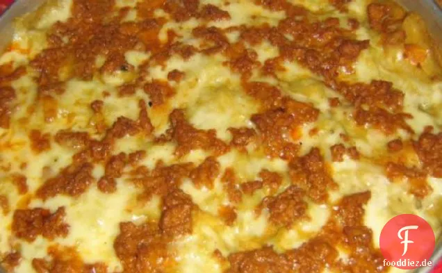 Grüne Chile Bean Tostada Pie