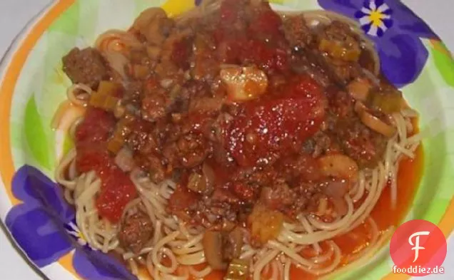 Mamas Cajun Spaghetti